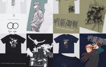Uniqlo faz parceria com jujutsu kaisen com coleção temática