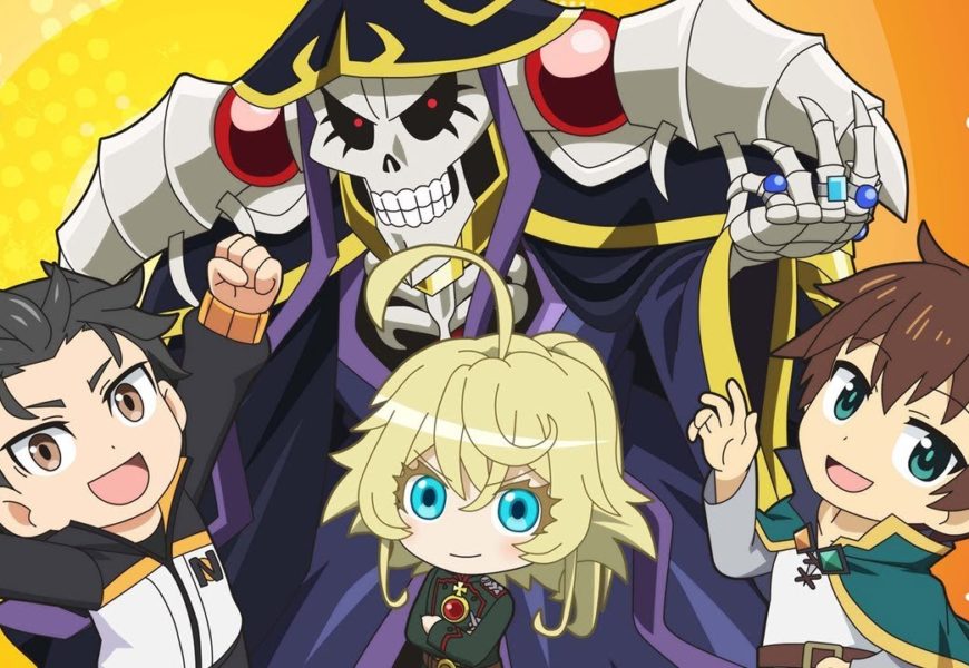 O anime Isekai Quartet receberá filme em 2022