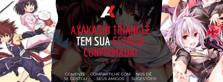 Ayakashi Triangle tem sua estréia confirmada!